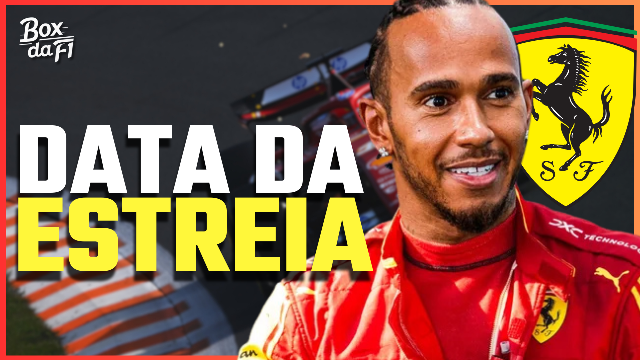 Hamilton estreia na Ferrari em Fiorano